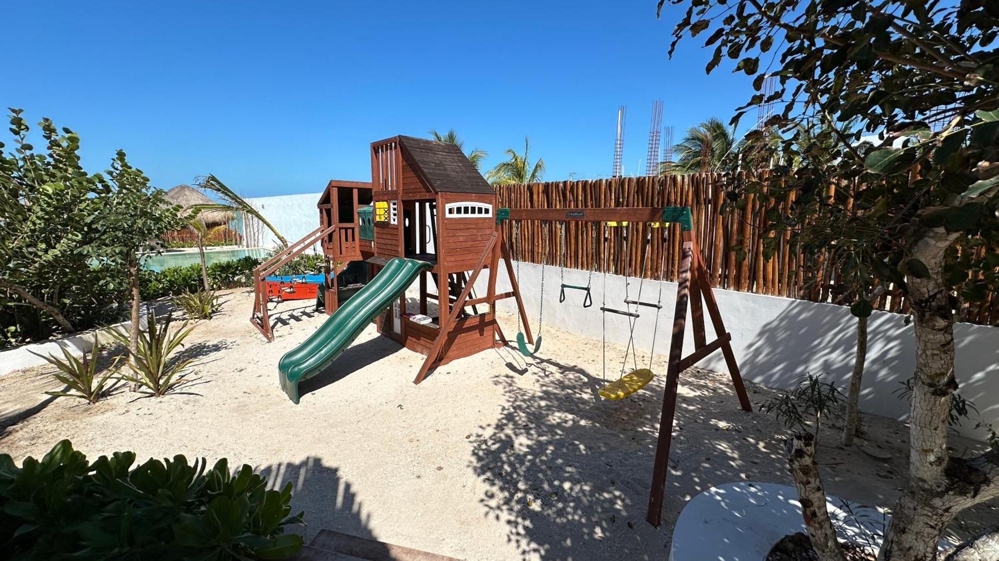 Totem Beach Club Celestun Exterior foto